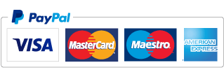 Pay with Paypal, Credit or Debit card