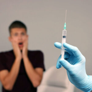 Fear of needles, injections and dental treatment